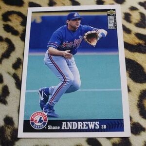 MLB Trading Card - Blue and White